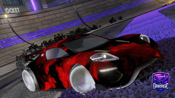 A Rocket League car design from MasterofUchihas