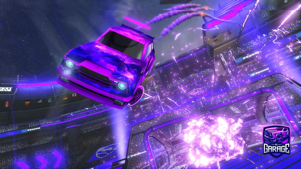 A Rocket League car design from afortunato17