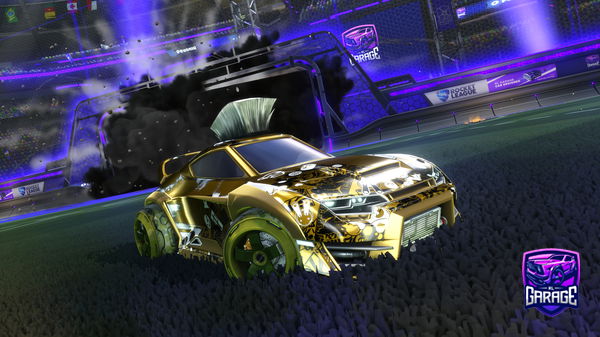 A Rocket League car design from Kugelmagnet69