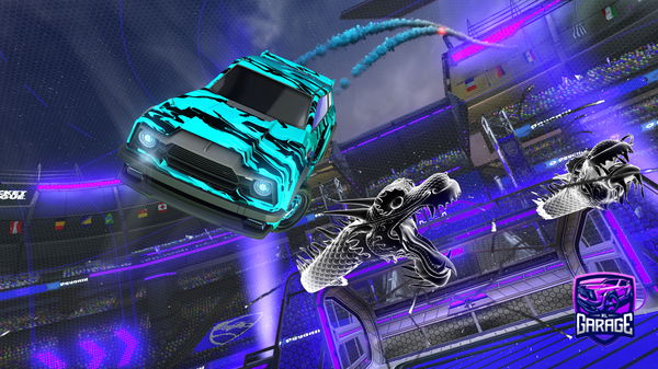 A Rocket League car design from Hydro_Fury