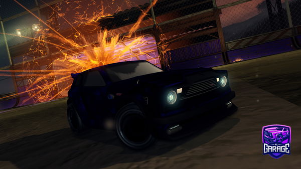 A Rocket League car design from zBORGEz