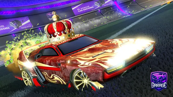 A Rocket League car design from NNvader