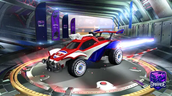 A Rocket League car design from CatchABootyGang