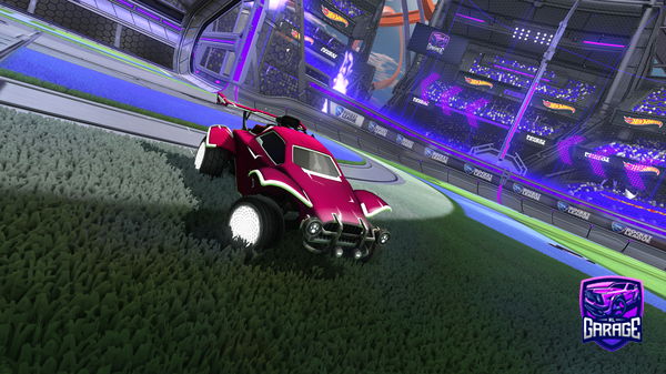 A Rocket League car design from Pacmology