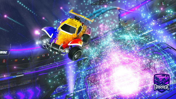 A Rocket League car design from TTVAsherLB1011