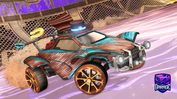 A Rocket League car design from RLG_Design_Sheriff