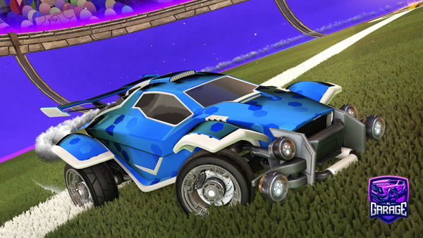 A Rocket League car design from bappleton