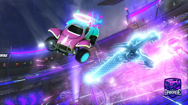 A Rocket League car design from TyL8