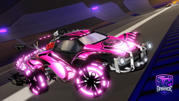 A Rocket League car design from -Goose-