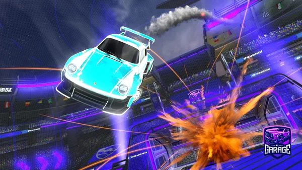 A Rocket League car design from unaaii44
