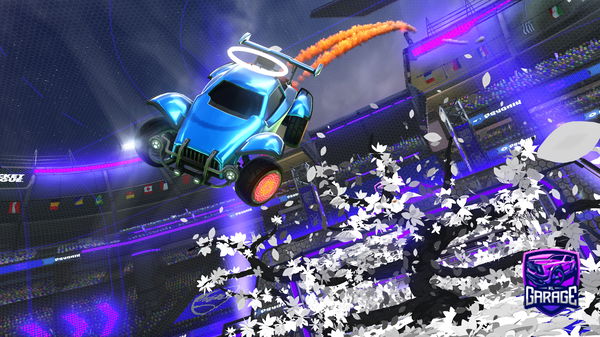 A Rocket League car design from Reti_js