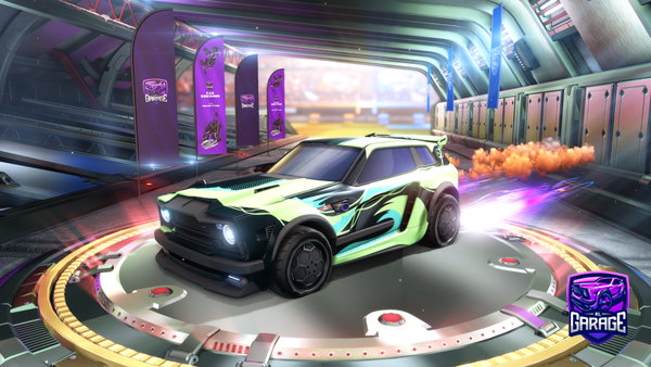 A Rocket League car design from Apex_Shredder3