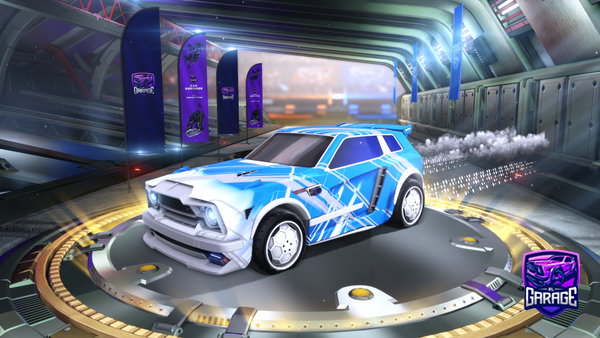 A Rocket League car design from waterGlaciator10