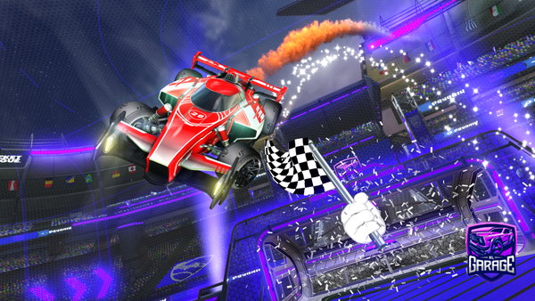A Rocket League car design from TrueKoala