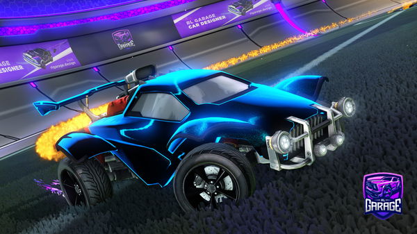 A Rocket League car design from Theracingkid5