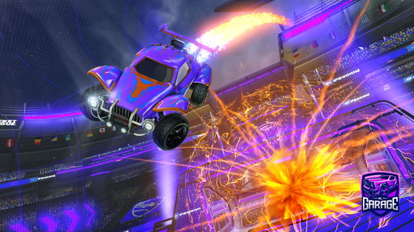 A Rocket League car design from cdelga