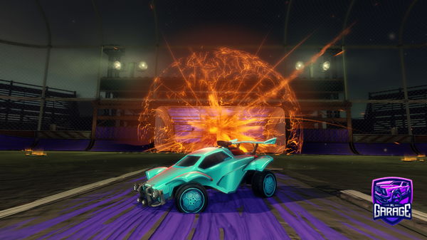 A Rocket League car design from geogek9