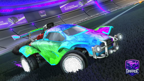 A Rocket League car design from Simplynull