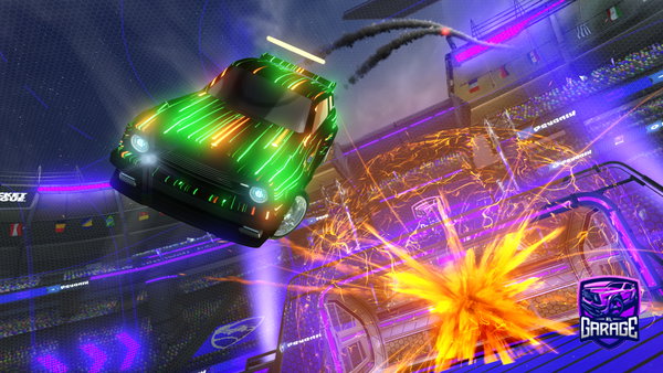A Rocket League car design from ClaptByErdwurst