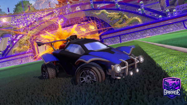 A Rocket League car design from Esravg