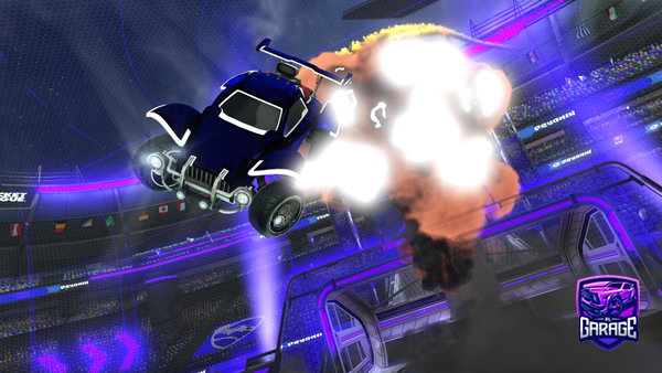 A Rocket League car design from Aubergine3256
