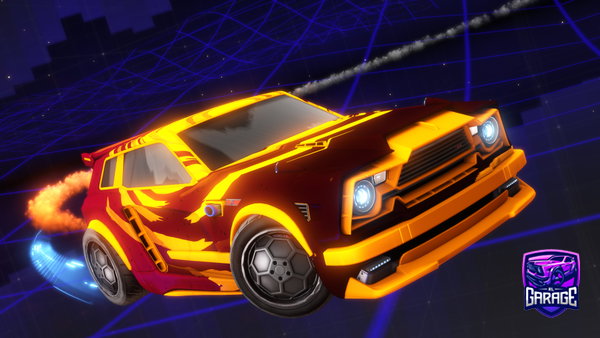 A Rocket League car design from M7MD3X