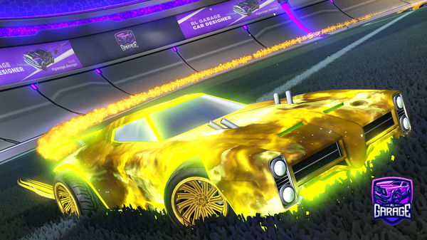 A Rocket League car design from GlcticAcid