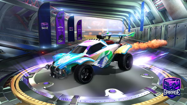 A Rocket League car design from Asterix_21