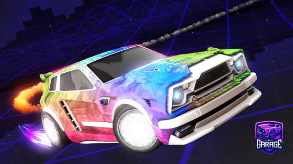 A Rocket League car design from NRVJoeFishOnTtv