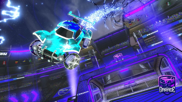 A Rocket League car design from Again_osk