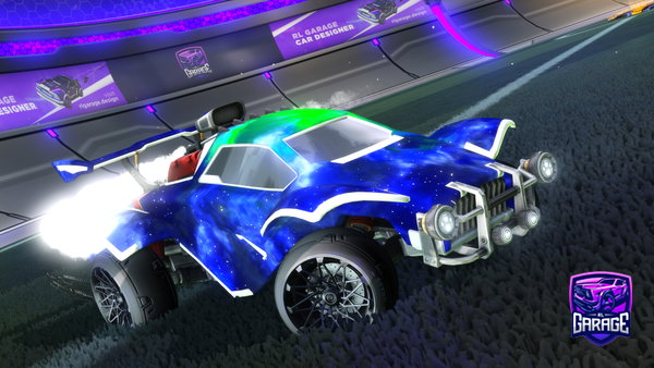 A Rocket League car design from traviscotch