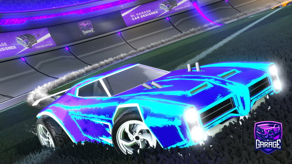 A Rocket League car design from Zacdfox