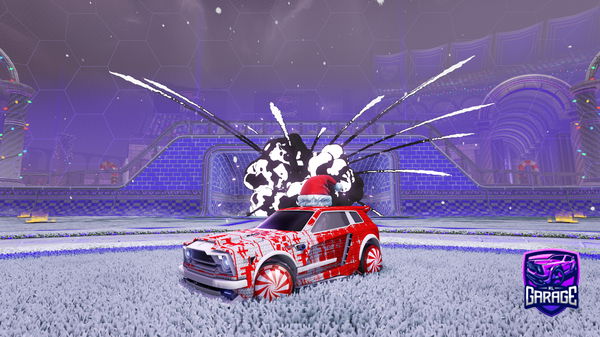 A Rocket League car design from Shehateswlkr