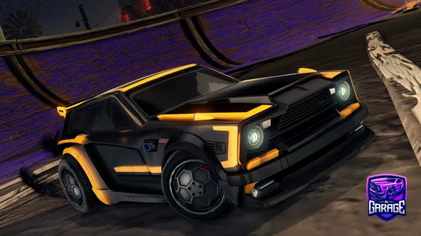 A Rocket League car design from Becienzo88