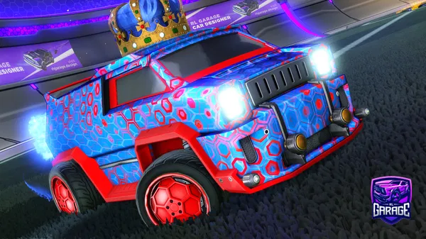 A Rocket League car design from Flodwe
