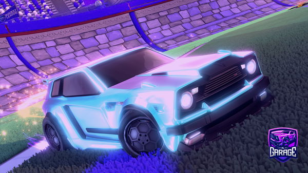 A Rocket League car design from babage21