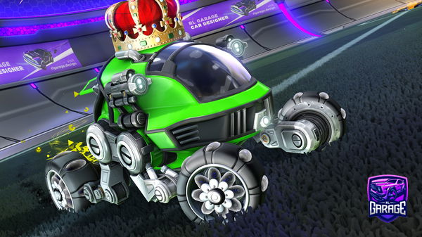 A Rocket League car design from Josemex22