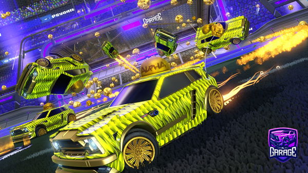 A Rocket League car design from GameManiaHD