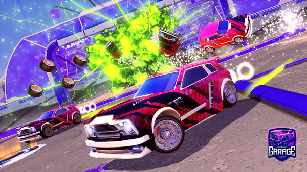 A Rocket League car design from DrakenRazZ
