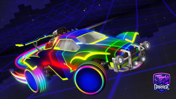 A Rocket League car design from anohre