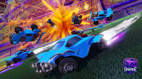 A Rocket League car design from LegalHyperion