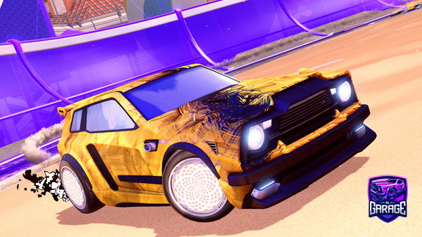 A Rocket League car design from BO_SHMAIS8