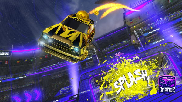 A Rocket League car design from Toxicplayer5963