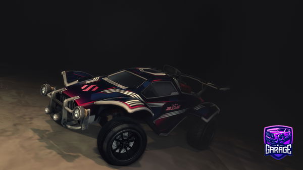 A Rocket League car design from BanDino09