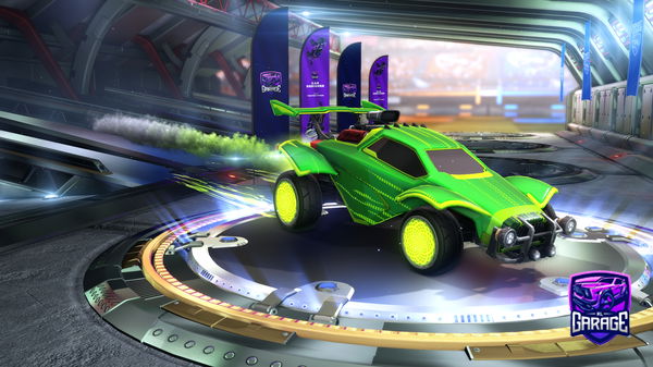 A Rocket League car design from PWR-UK