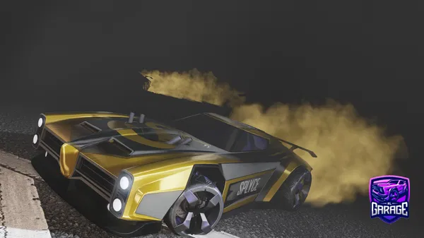 A Rocket League car design from MrRogers143