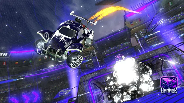 A Rocket League car design from Cybernetic978