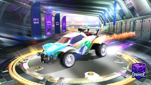 A Rocket League car design from Soma13