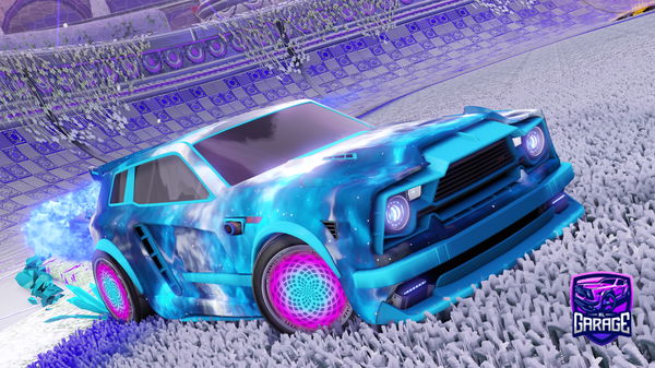 A Rocket League car design from Bubba22