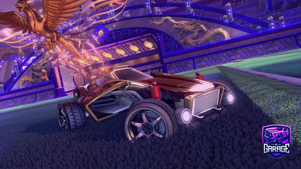 A Rocket League car design from wlh15b